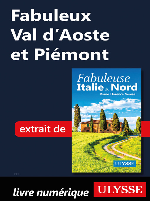 Title details for Fabuleux Val d'Aoste et Piémont (Italie du Nord) by Ouvrage Collectif - Available